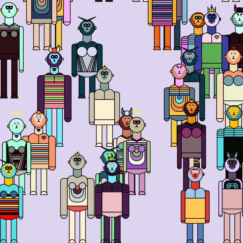 Queuing Etiquette #15 static NFT preview