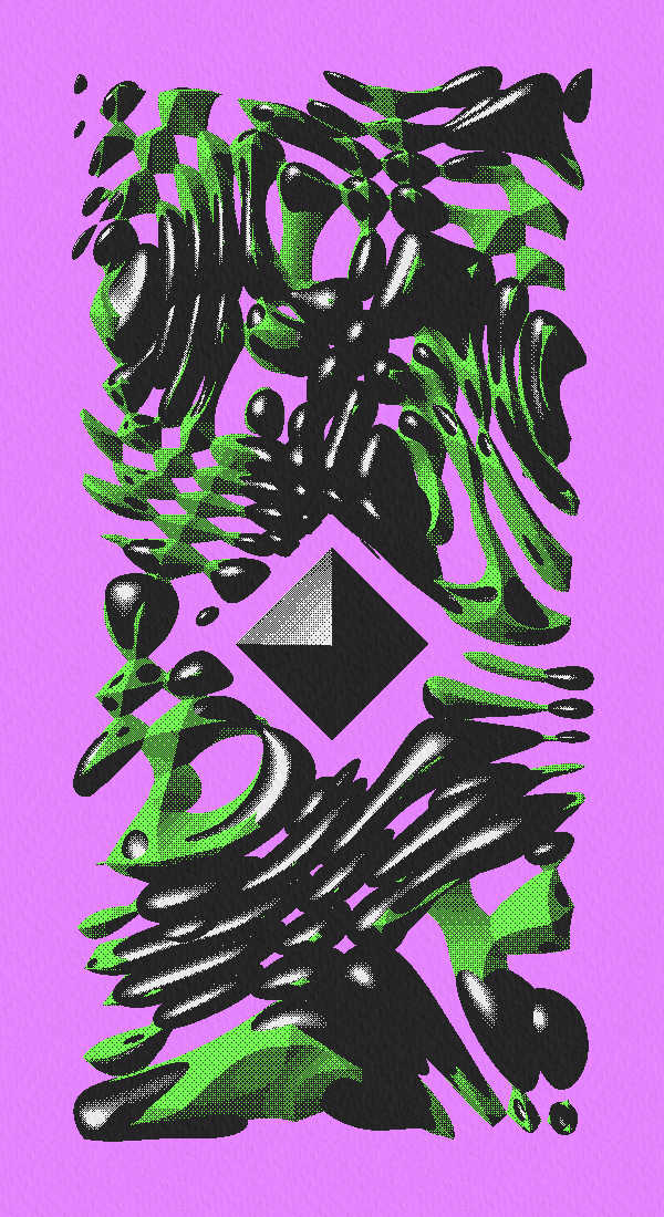 ferrofluid #91 static NFT preview