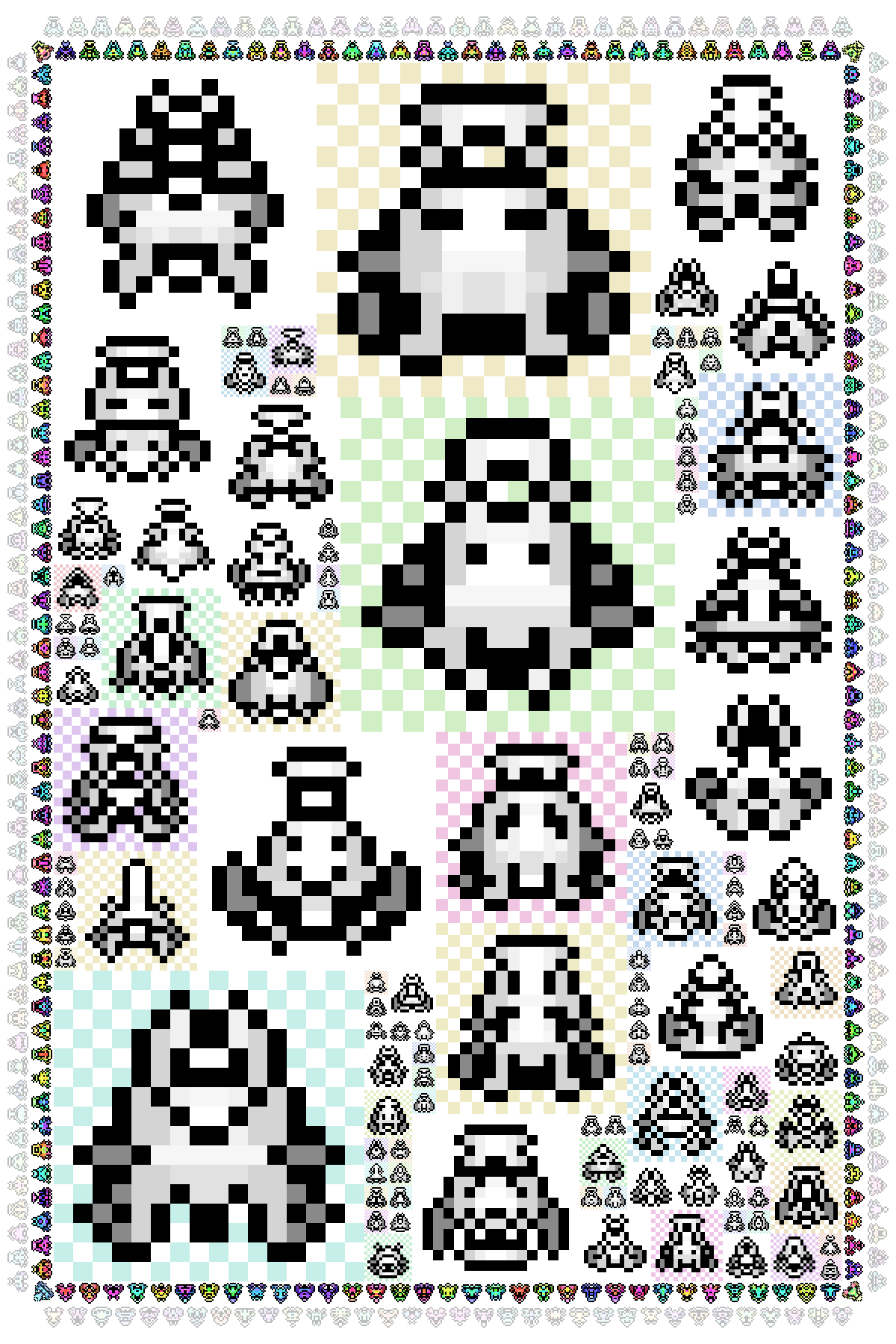 Pixel Spaceships #200 static token preview