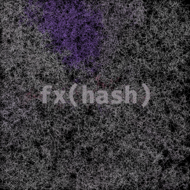 FXHASH Generative Logo #798 static token preview