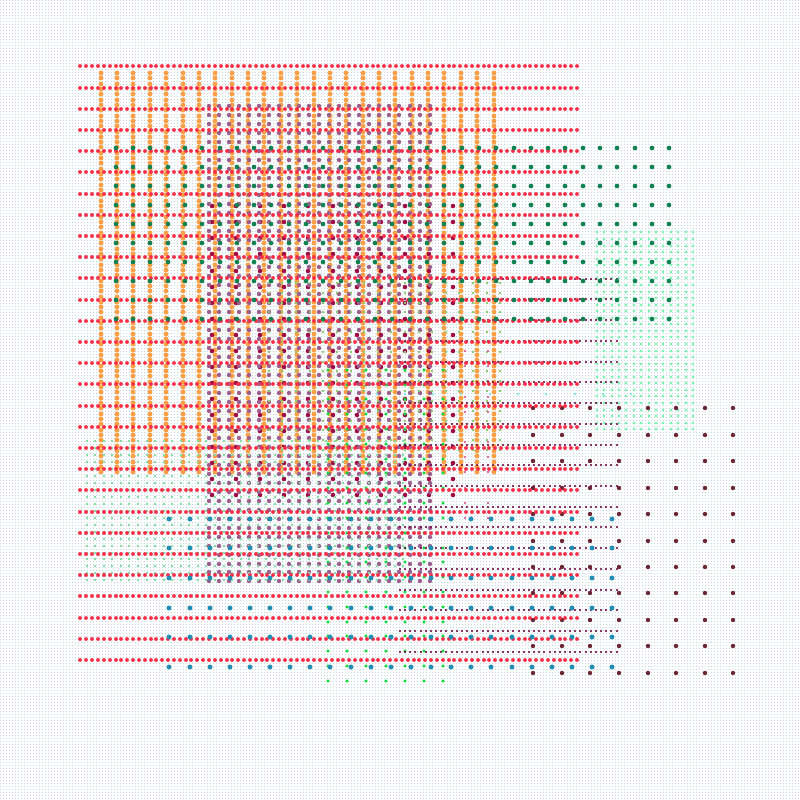 pointillist patchwork #1 static NFT preview