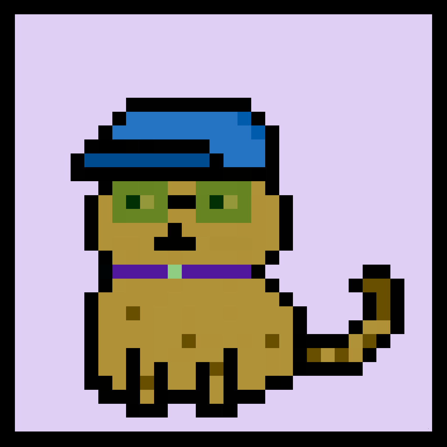Lazy Kitties #295 static token preview
