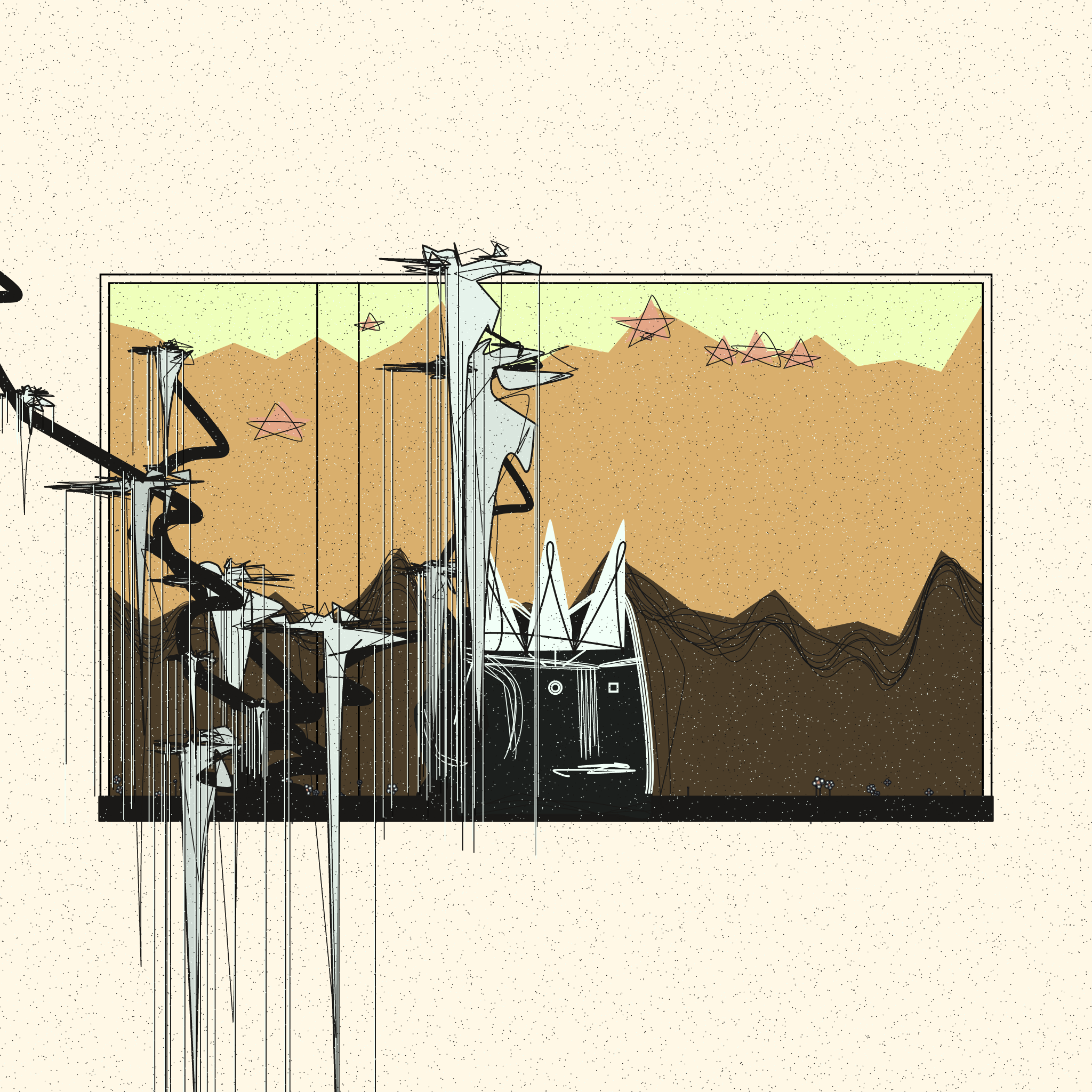 Mo'ai Hills #32 static NFT preview