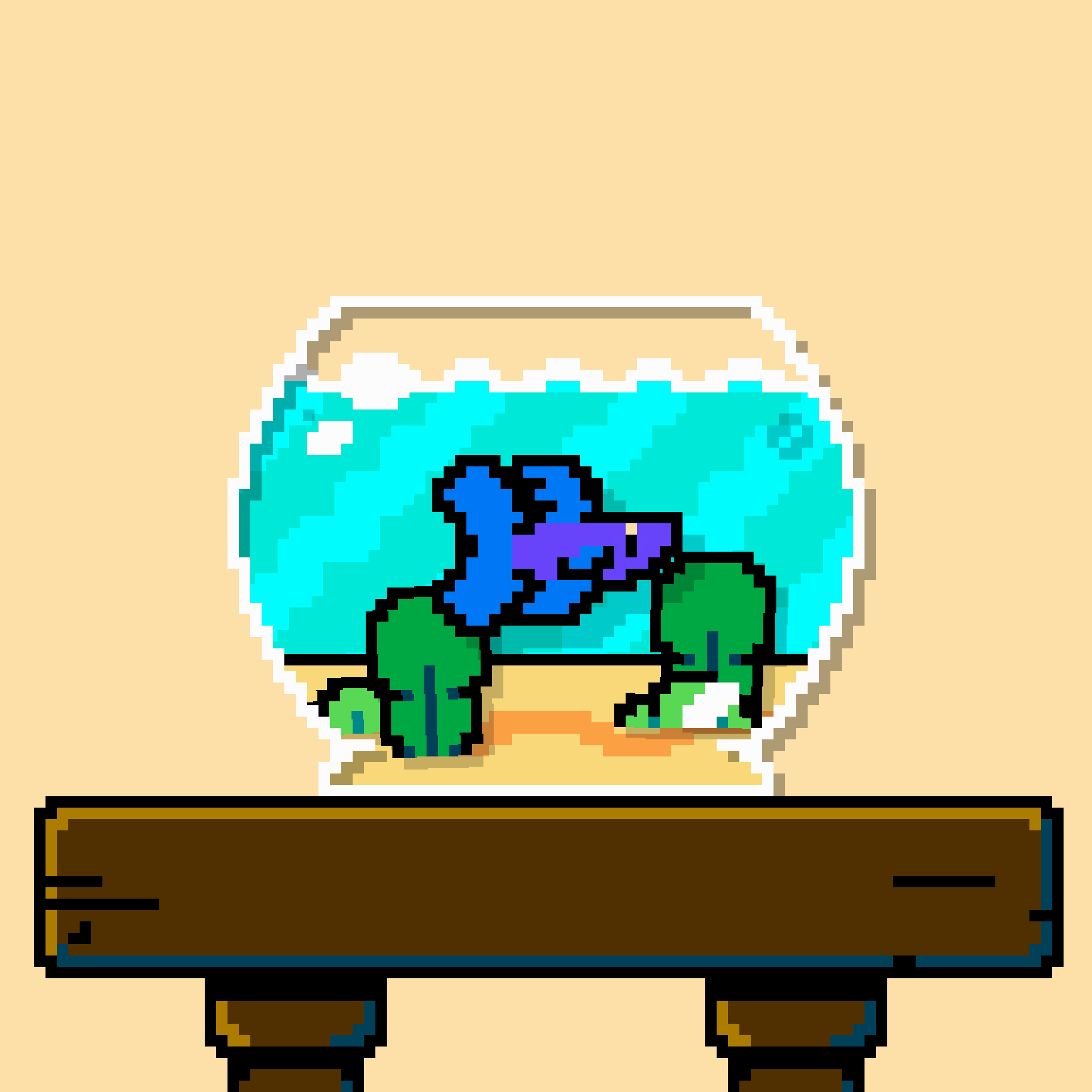 betta fish #165 static token preview
