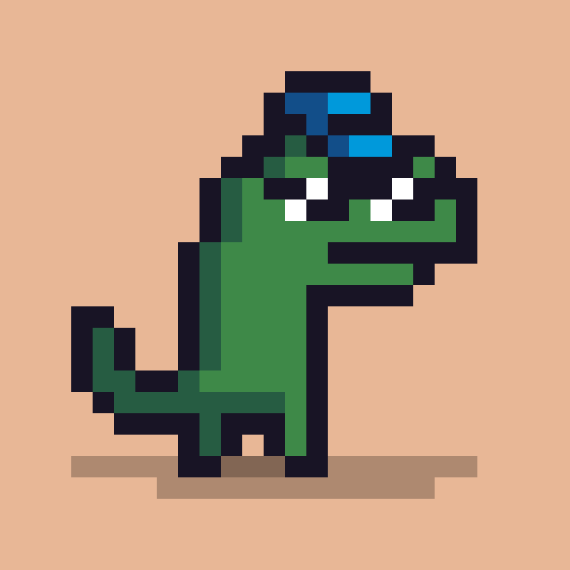 Pixel Dinos #162 static token preview