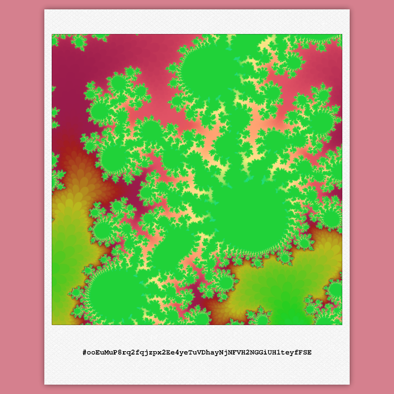 Mandelroid #666 static NFT preview