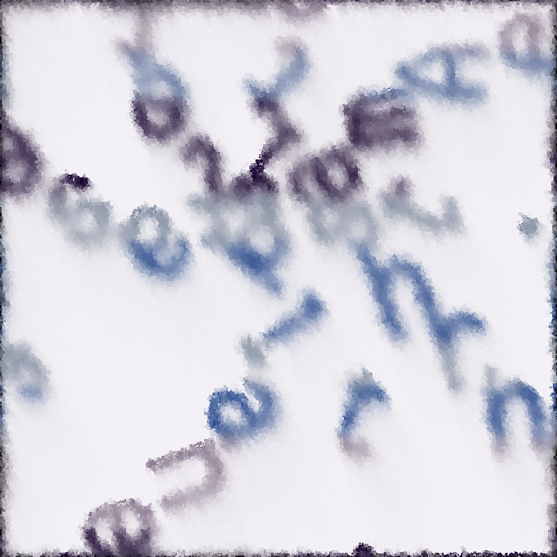 THE WORD AFTER US: An AI poetry unreading #148 static NFT preview