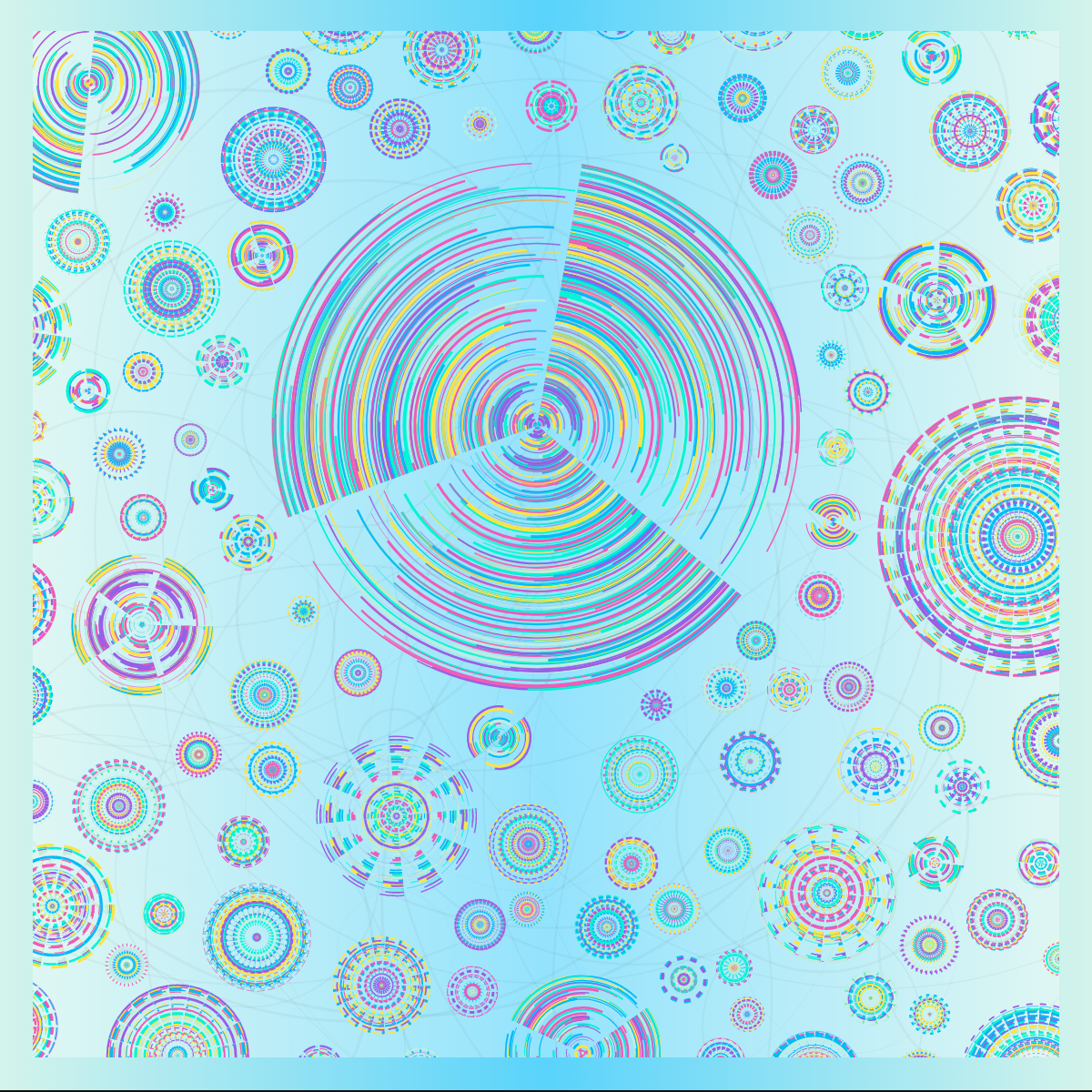Kaleidoarcs #9 static token preview