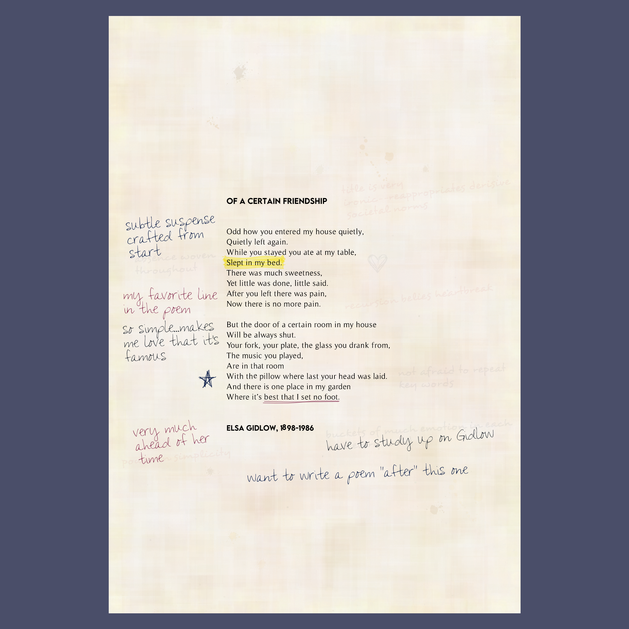 Poems in the Public Domain #56 static token preview
