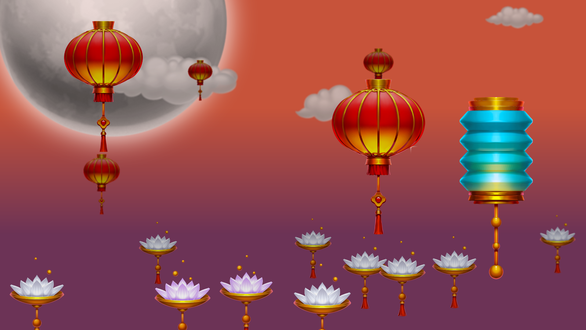 Mooncakes: Happy Mid Autumn Festival 2022 #701 static token preview