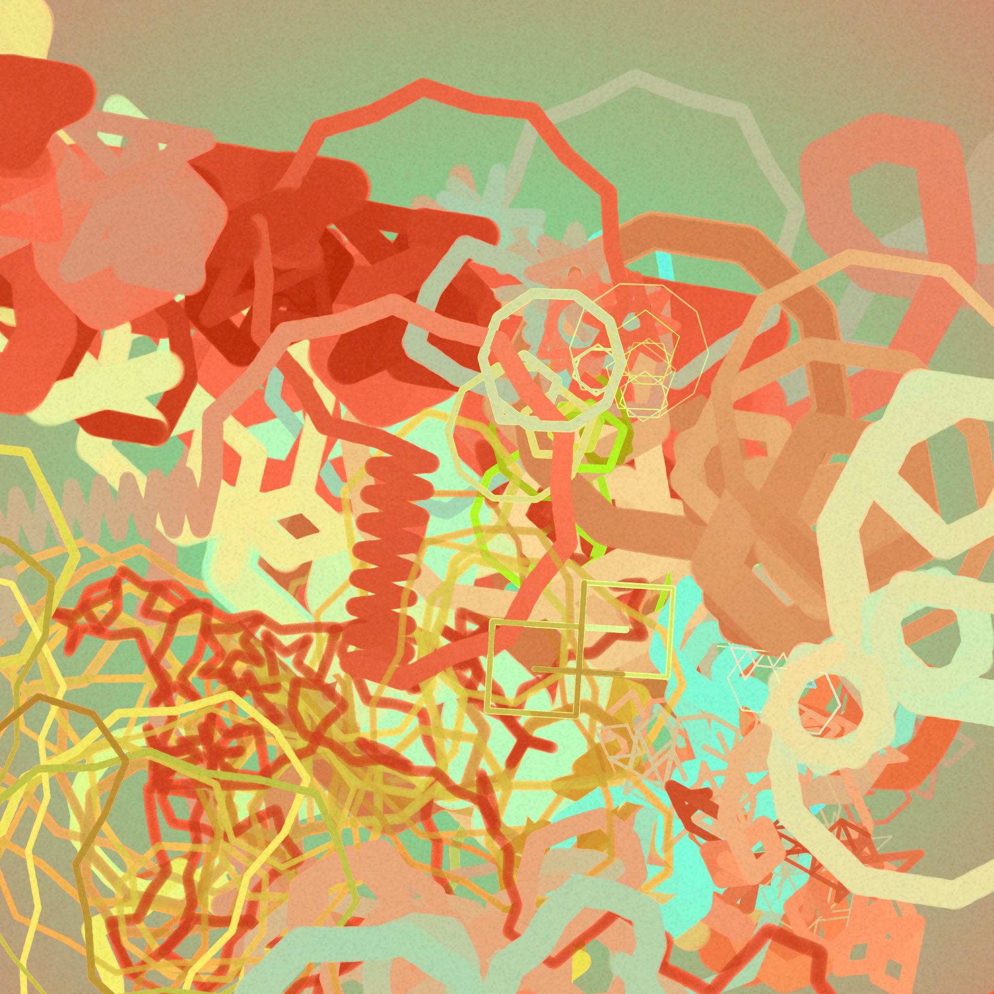 Molecular Geometries #4 static NFT preview