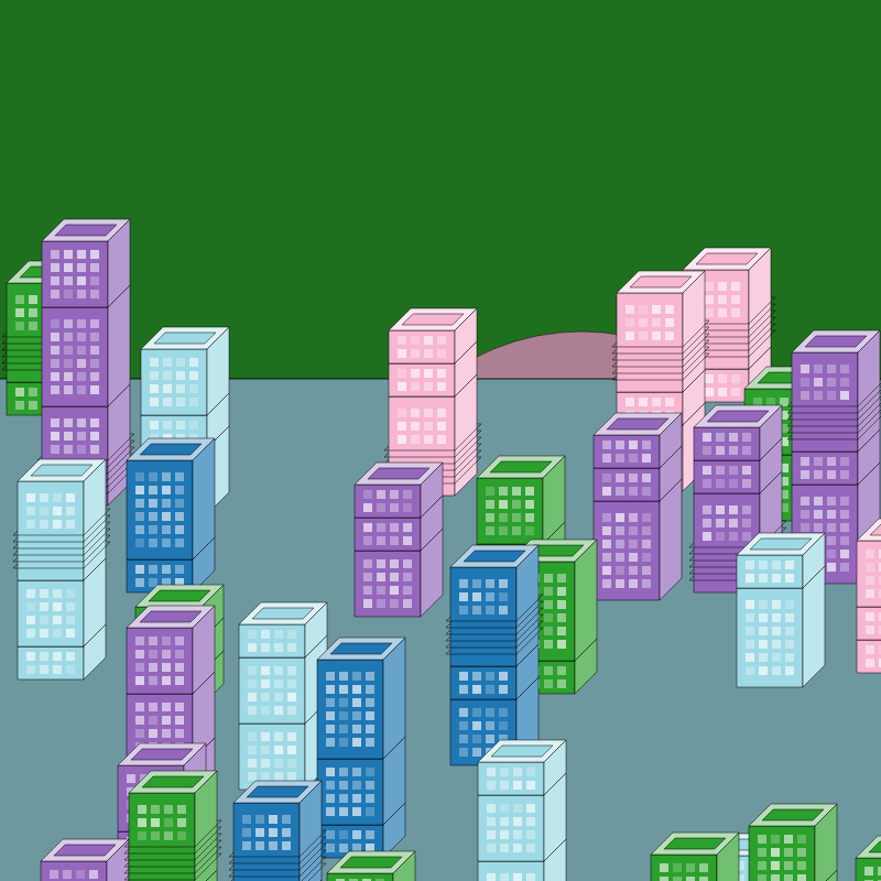 City Lights #109 static token preview
