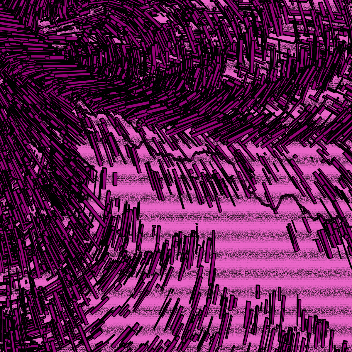Walk with noise curve #292 static NFT preview