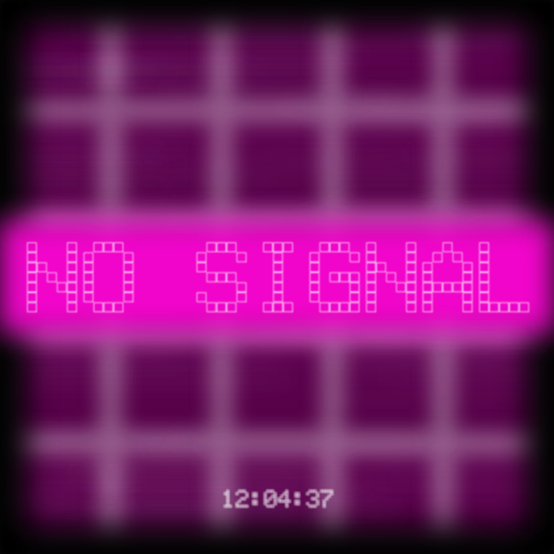 No Signal #60 static token preview