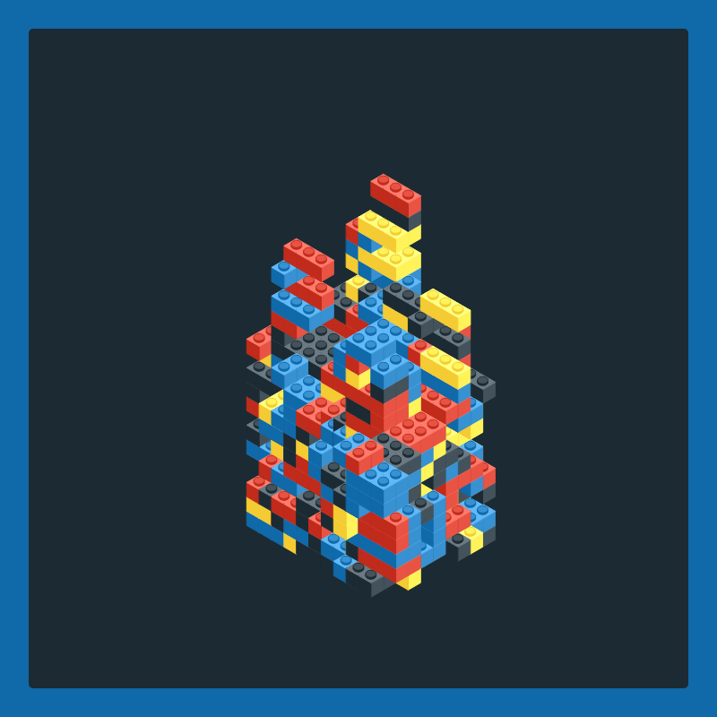 Lego Tower #65 static token preview