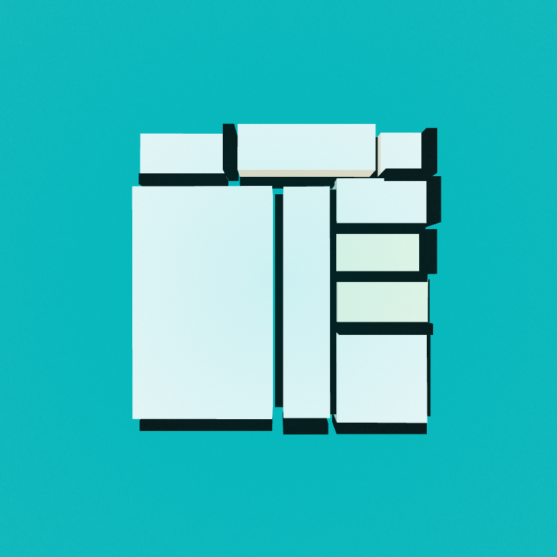 Mondrian3D #21 static token preview