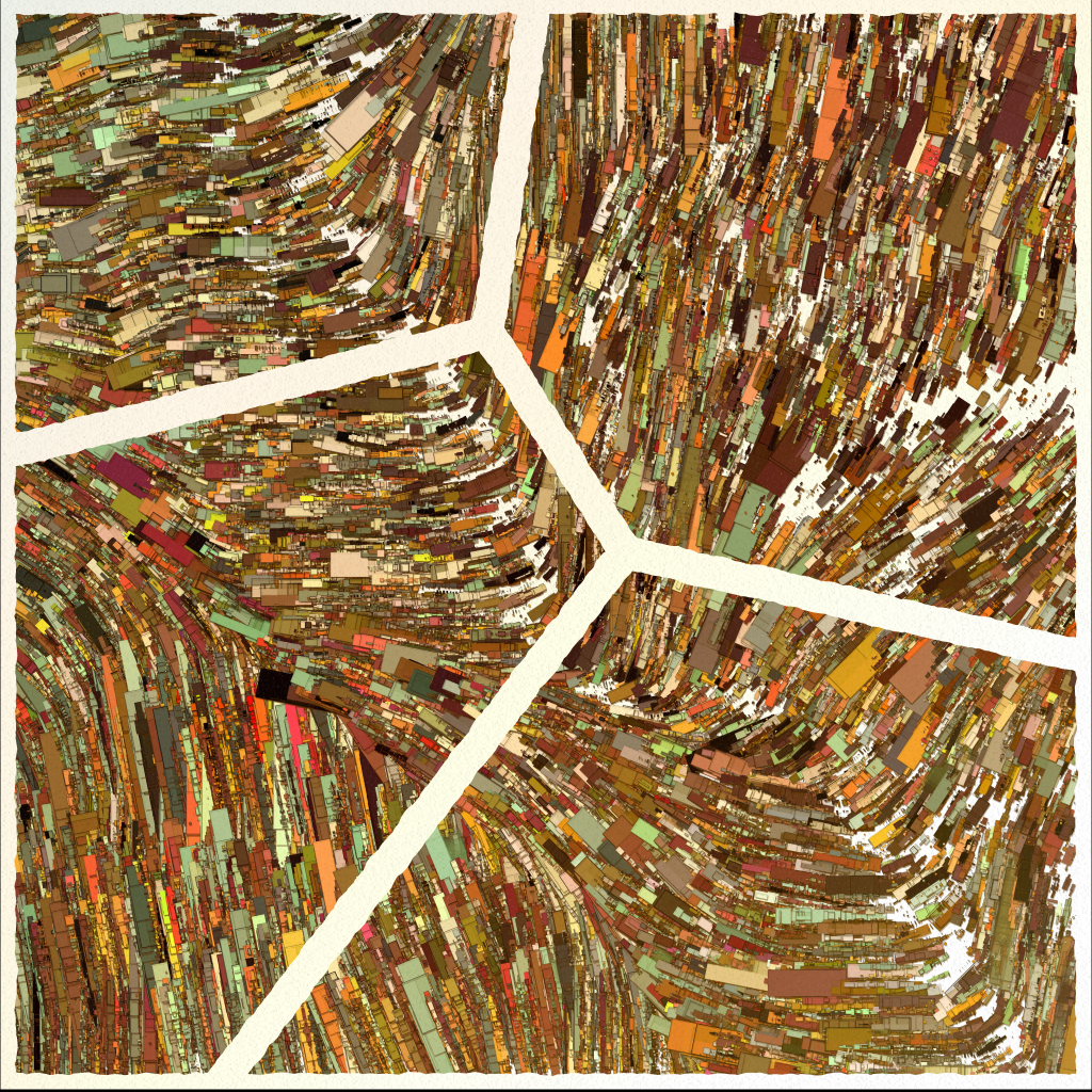 Fracture #25 static NFT preview