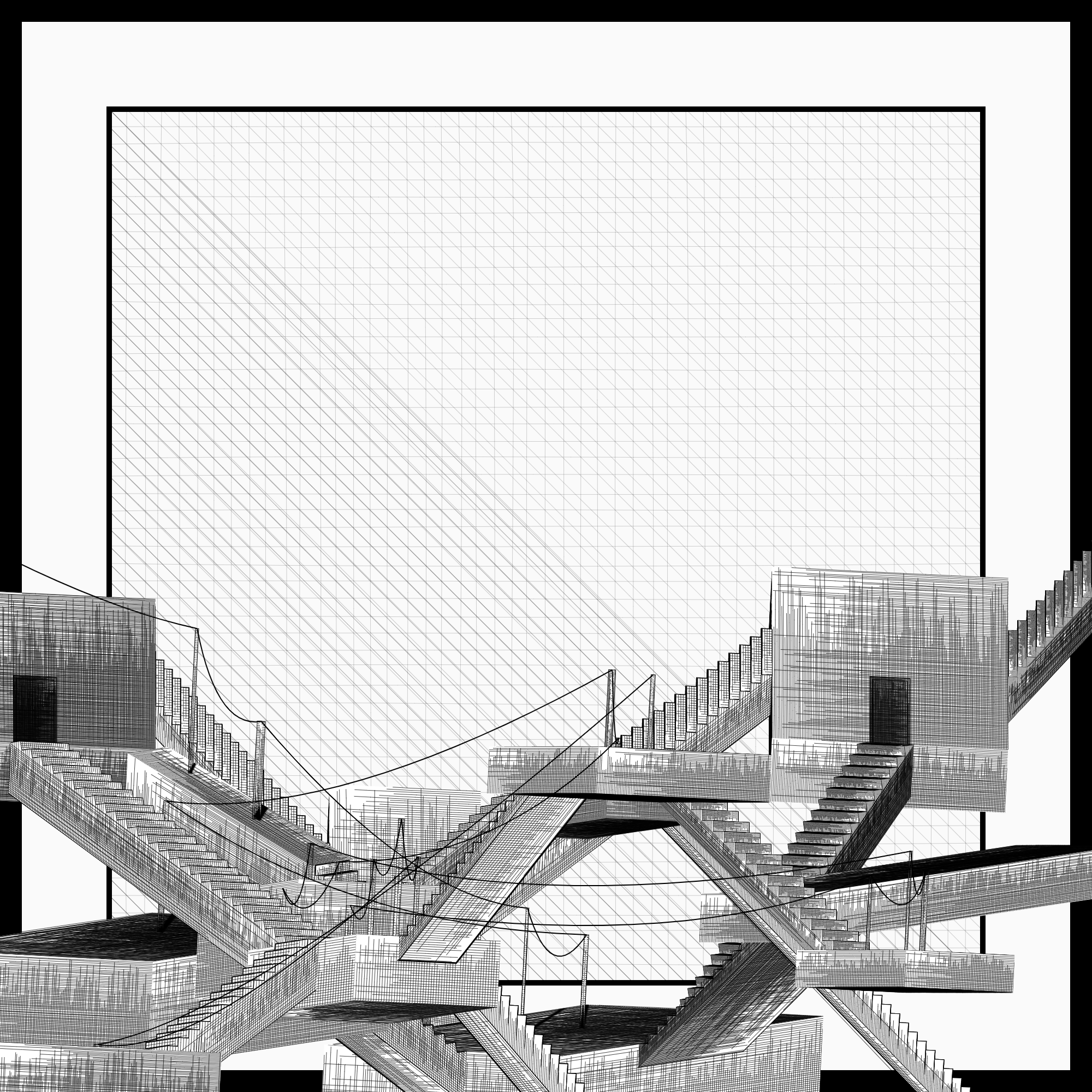 Stairs #41 static NFT preview