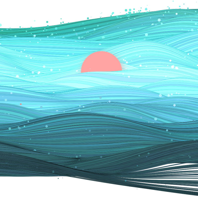 The Ocean Waves #132 static token preview