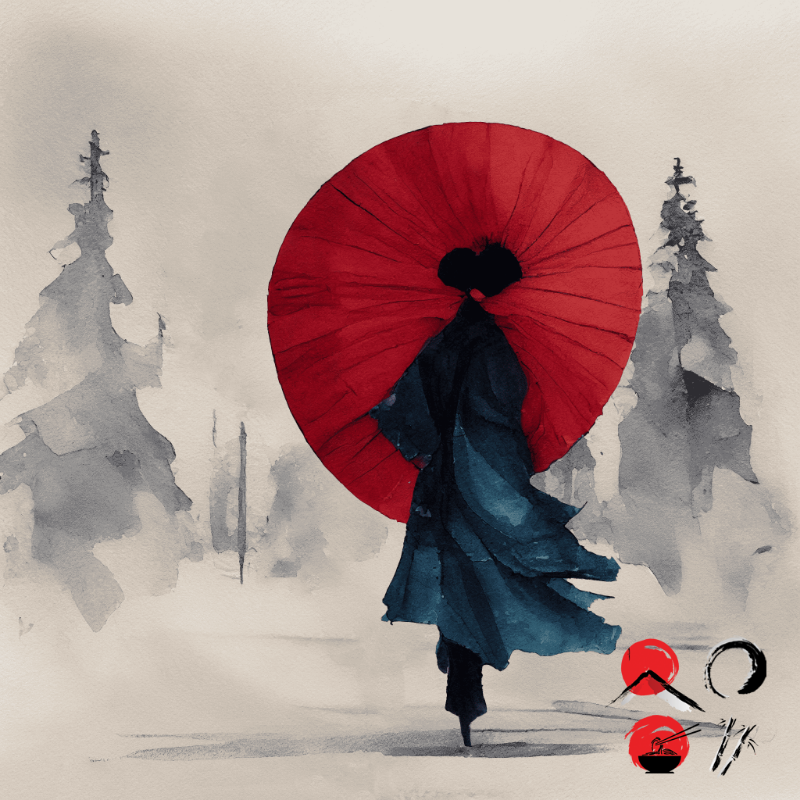 A walking geisha #23 static token preview
