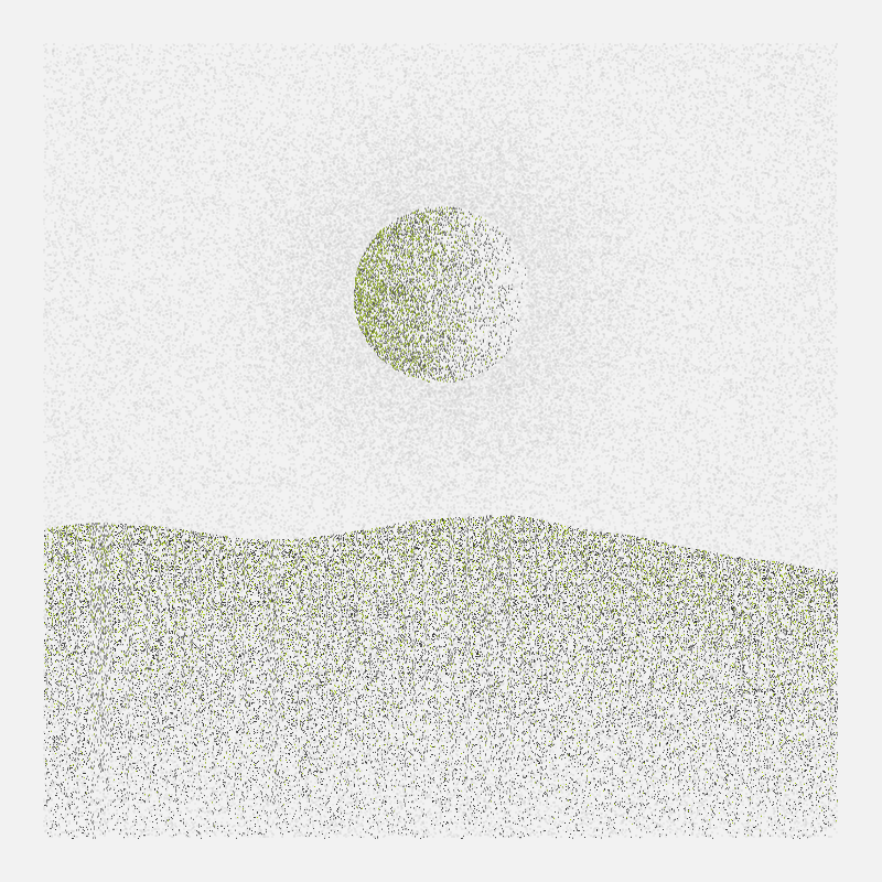 Stoned Moonscape #45 static NFT preview