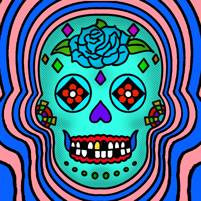 Sugar Skulls #27 static token preview
