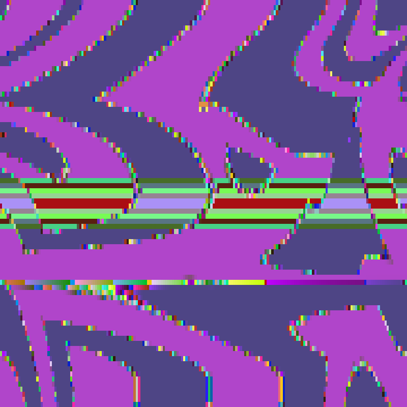 Pixel Flood #709 static token preview