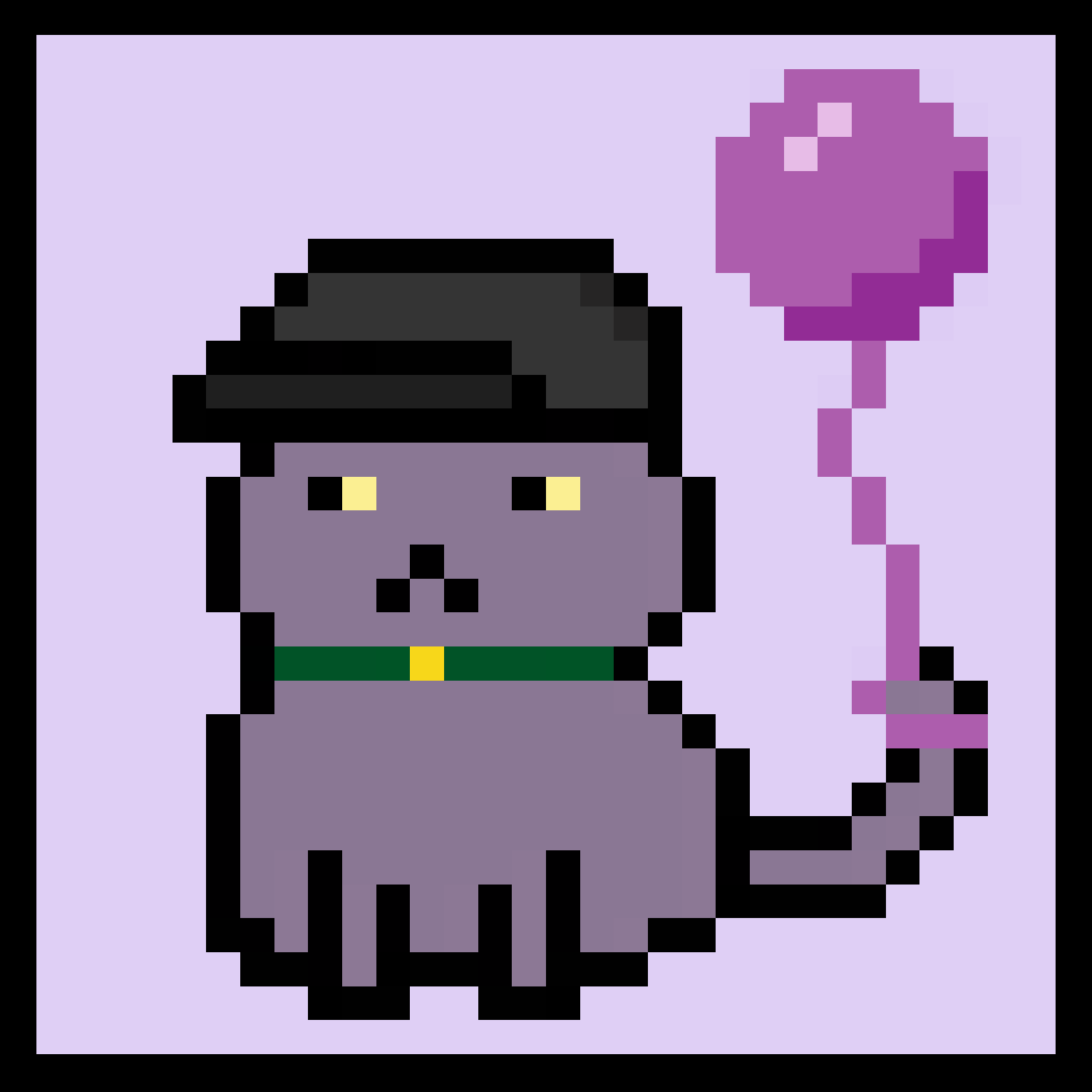 Lazy Kitties #1004 static token preview