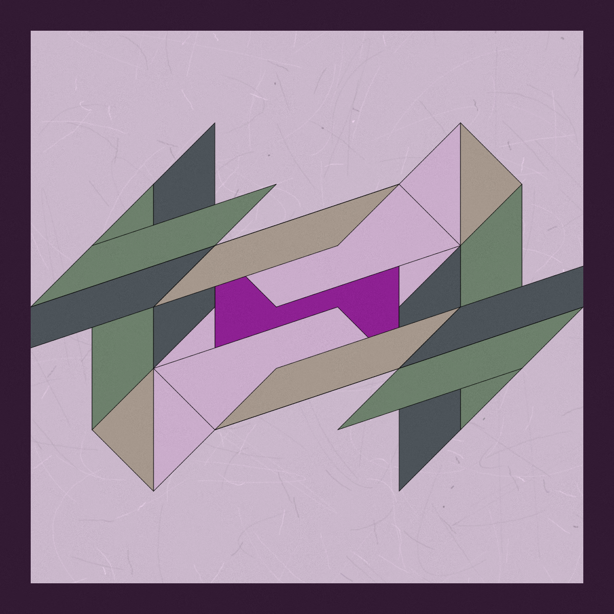 Parallelogram Construction #251 static NFT preview