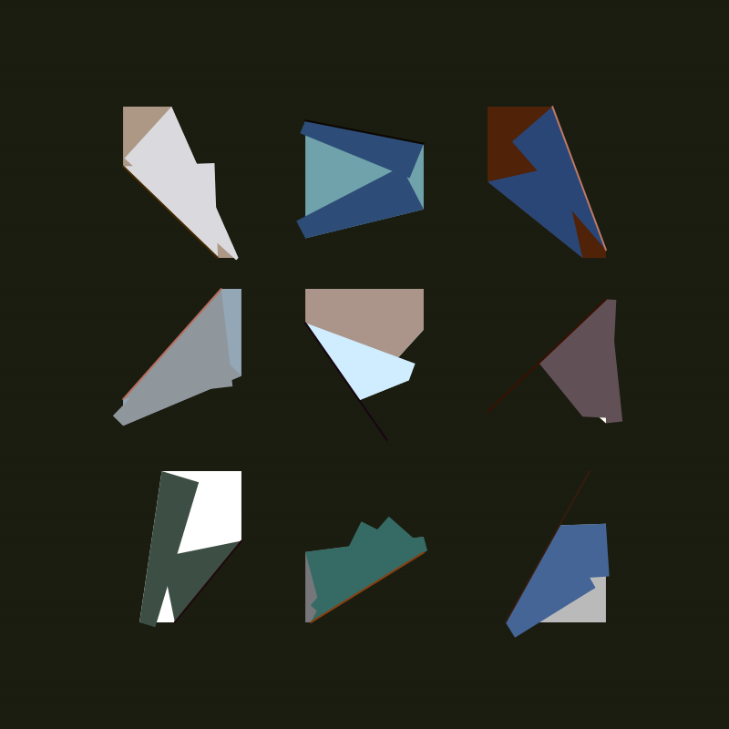 Chocolate fold #74 static NFT preview