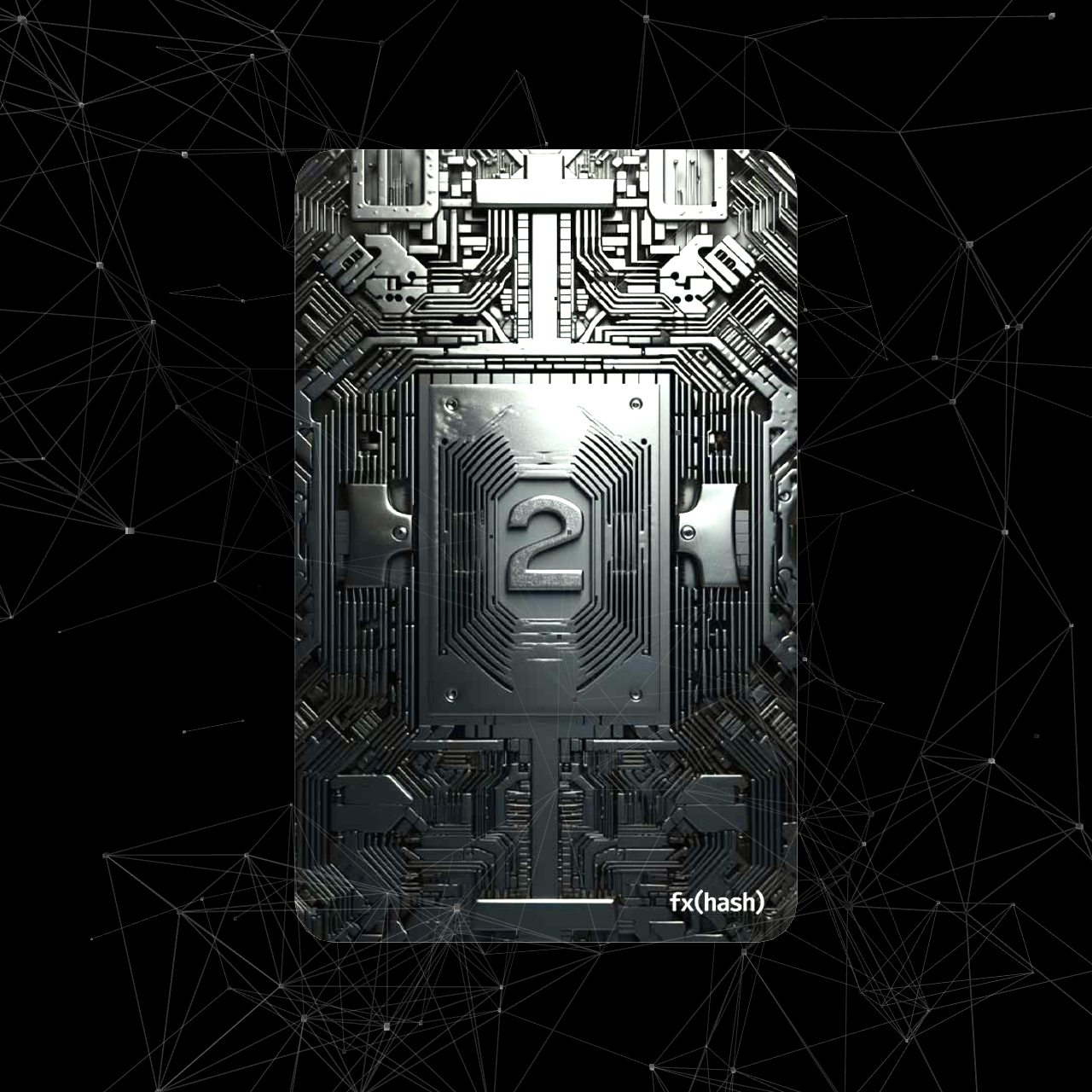 FXHash 2.0 Card #505 static NFT preview