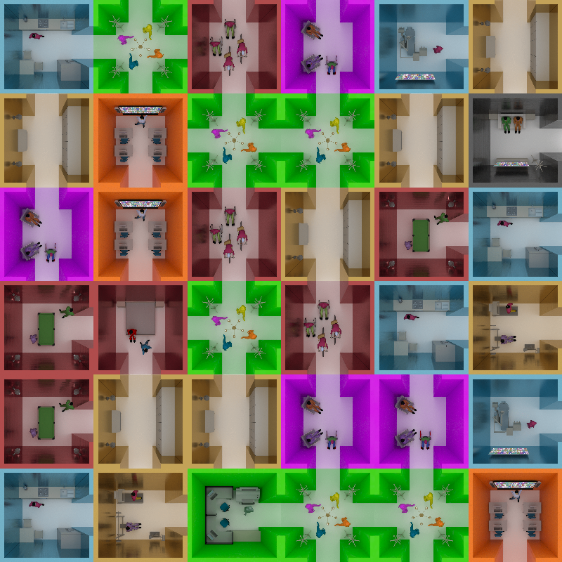 Harlequin block building 2.0 #35 static token preview
