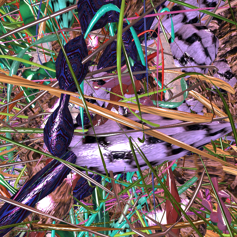 Prismatic Thickets #377 static NFT preview