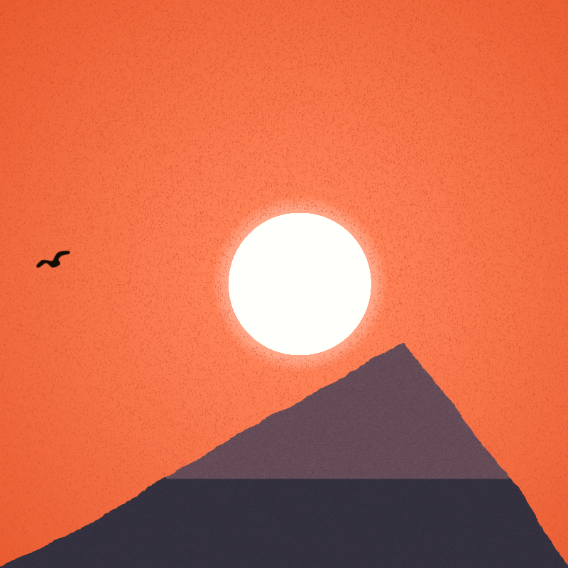 Sunset Serenity #46 static NFT preview
