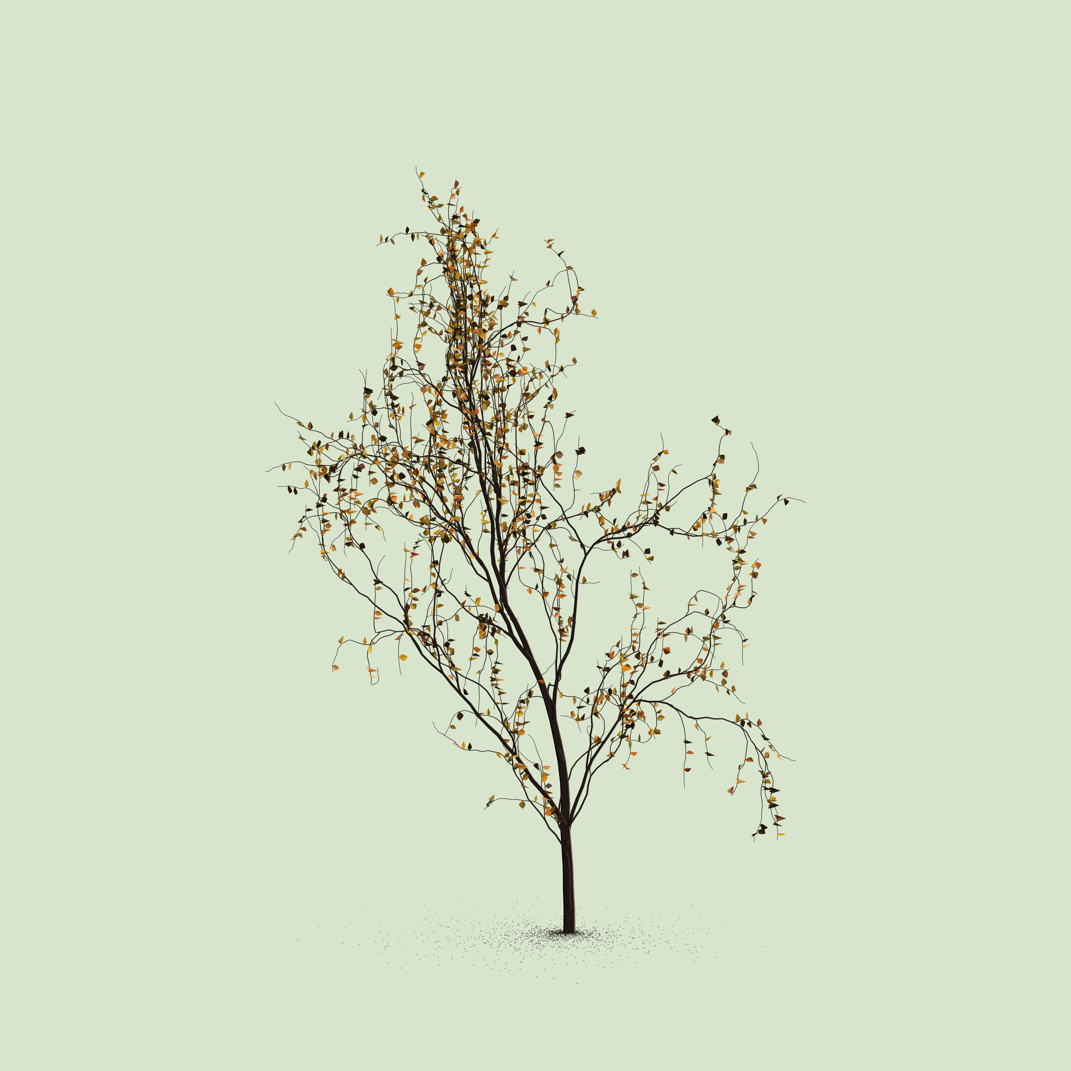 Little Trees #42 static token preview