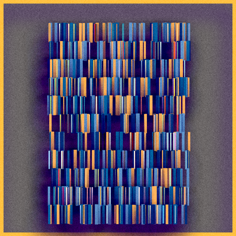 Floating Bookshelves #200 static token preview