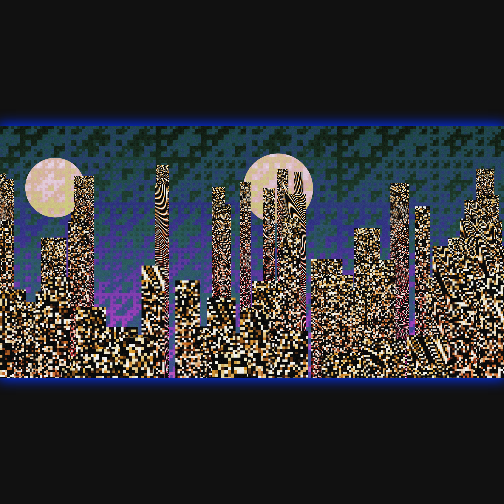 Byte City Night #164 static NFT preview
