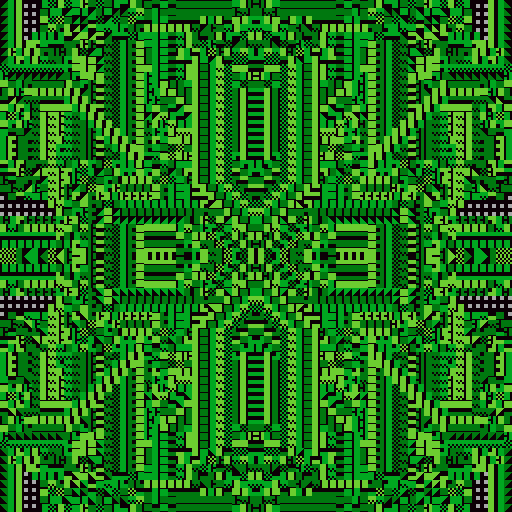 PETSCII Machine #84 static token preview