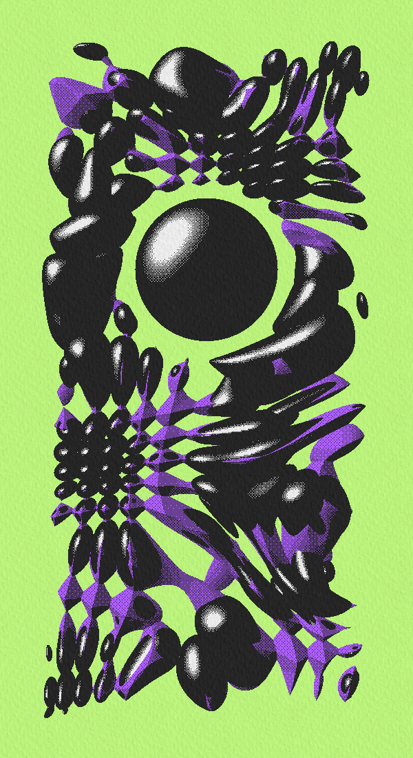 ferrofluid #59 static NFT preview
