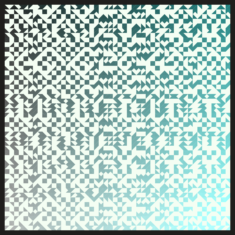 Half Square Triangles #32 static NFT preview