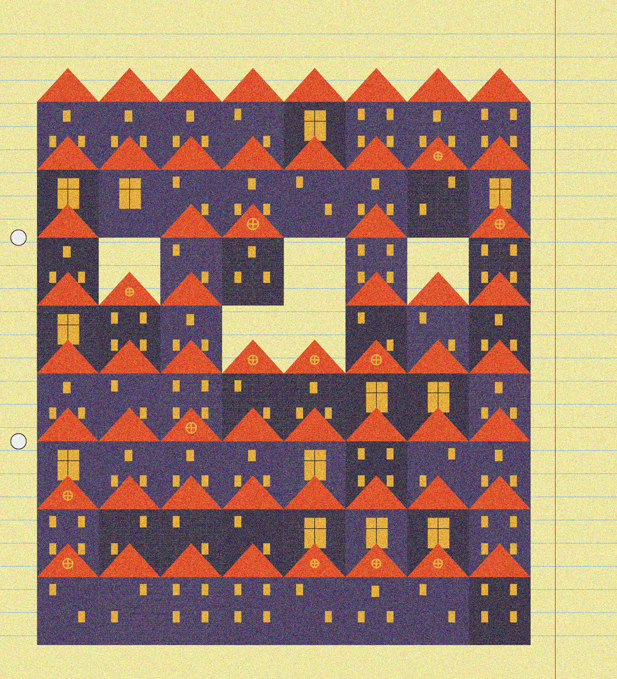 sketchbook page 7: neighbourhoods #9 static token preview