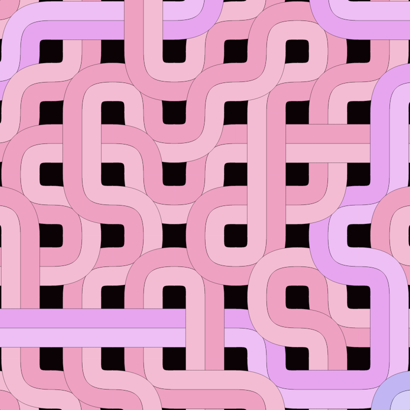 Bézier Truchet #217 static token preview