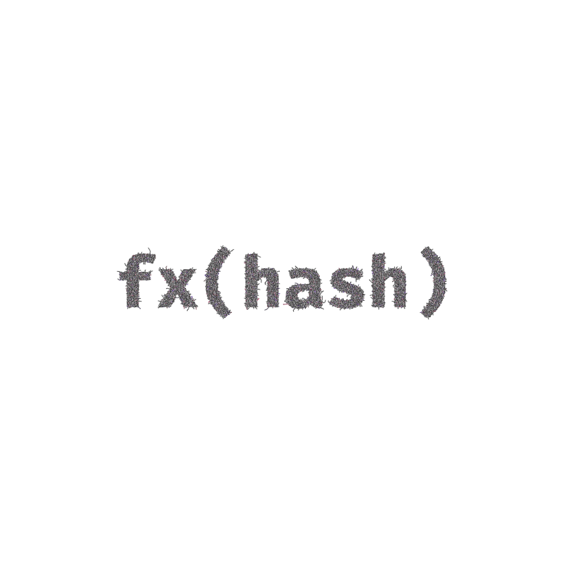 FXHASH Generative Logo #281 static token preview