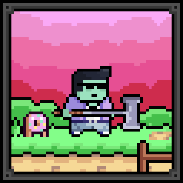 Tezumie 1-1 #264 static NFT preview