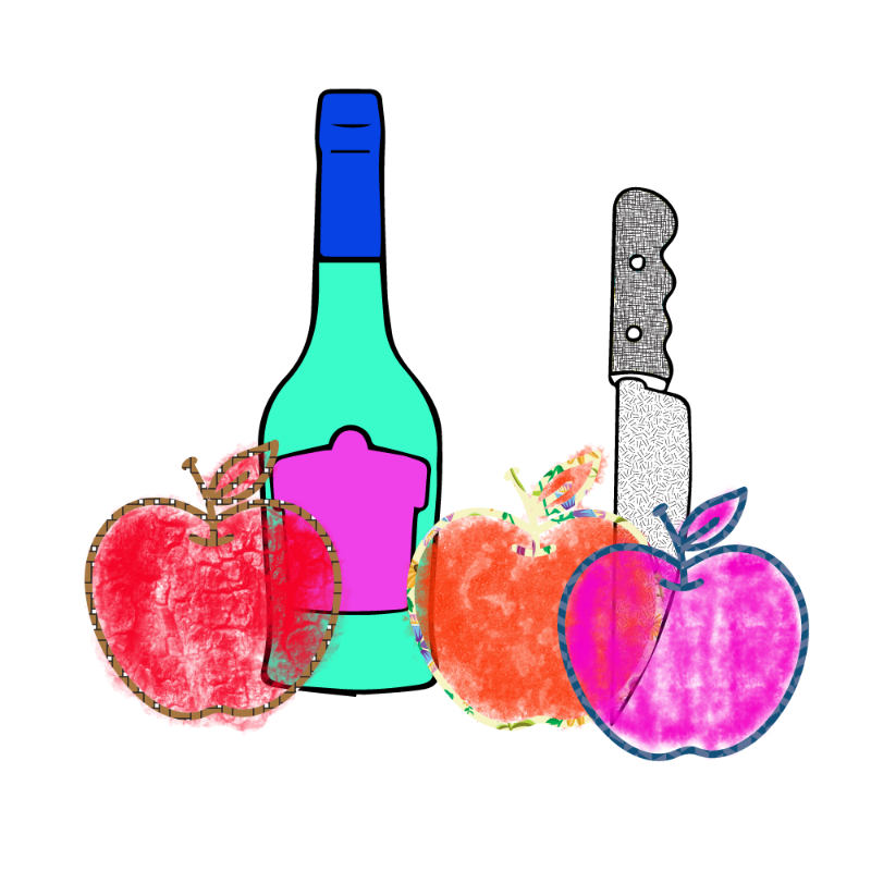 bottle and apples #197 static token preview