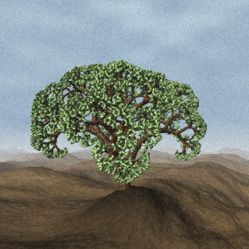 Lonely Tree #31 static NFT preview