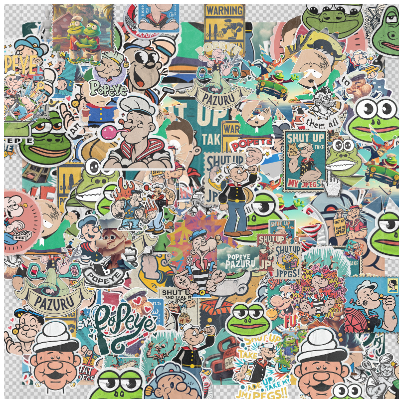 Sticker addict: PEPEYE #49 static token preview