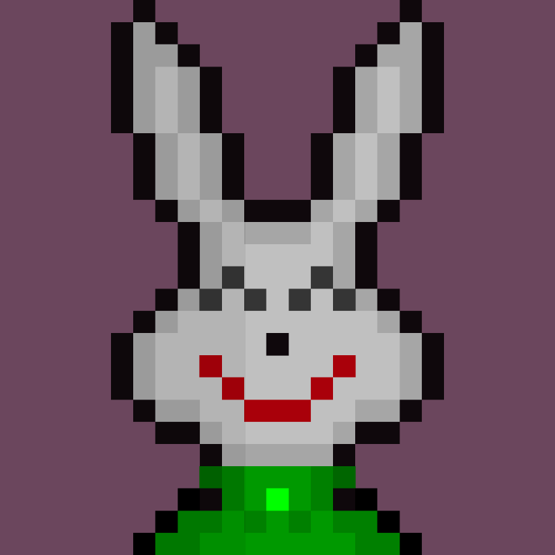 Morixels Rabbits #29 static NFT preview