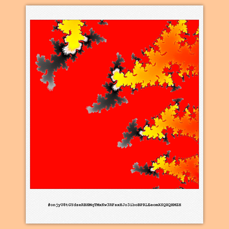 Mandelroid #523 static NFT preview