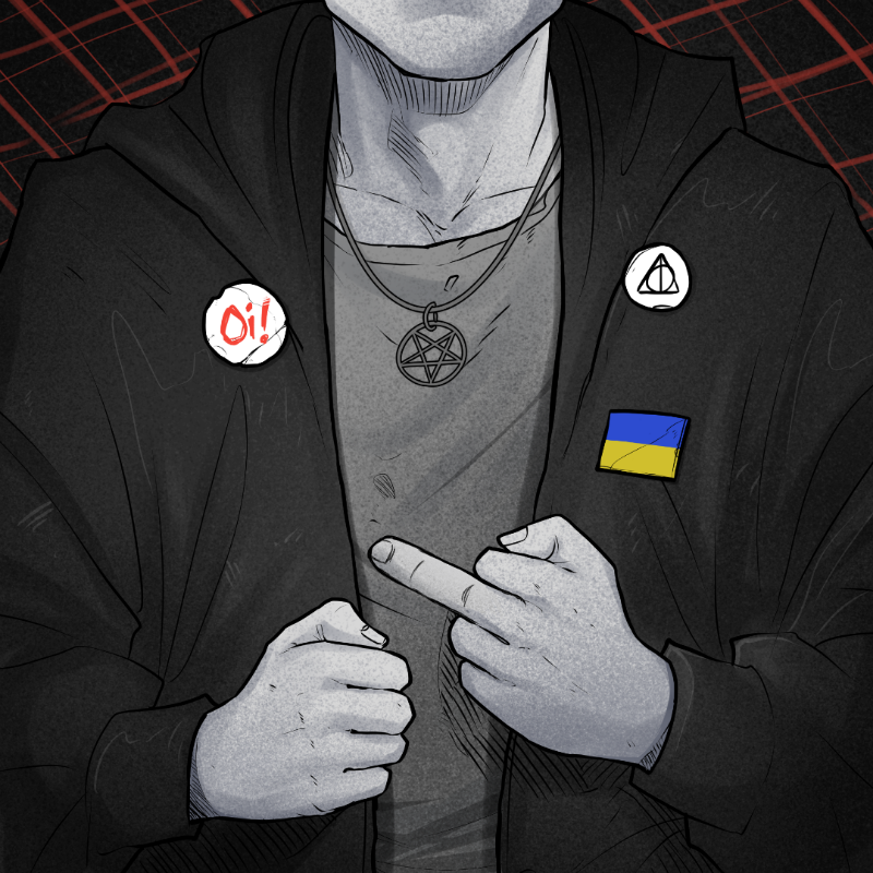 PUNX NOT DEAD #187 static token preview